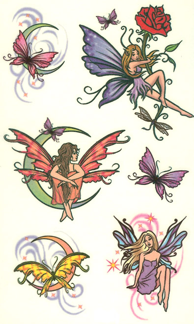 Mystic Fairies 1 Tattoo